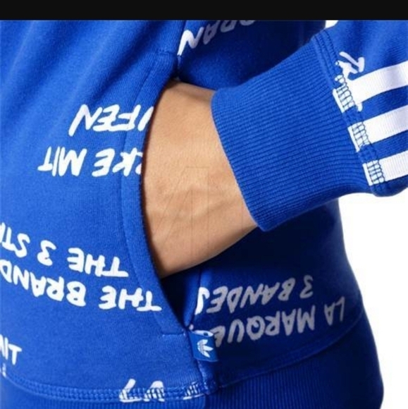 Adidas Small Originals Big Trefoil sweatshirt hoodie - Picture 5 of 12